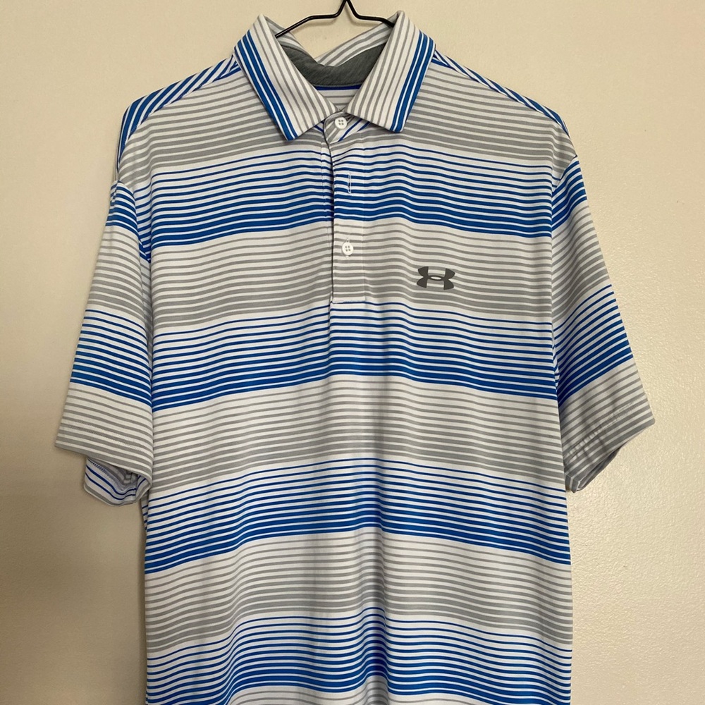 Under Armour Striped Polo